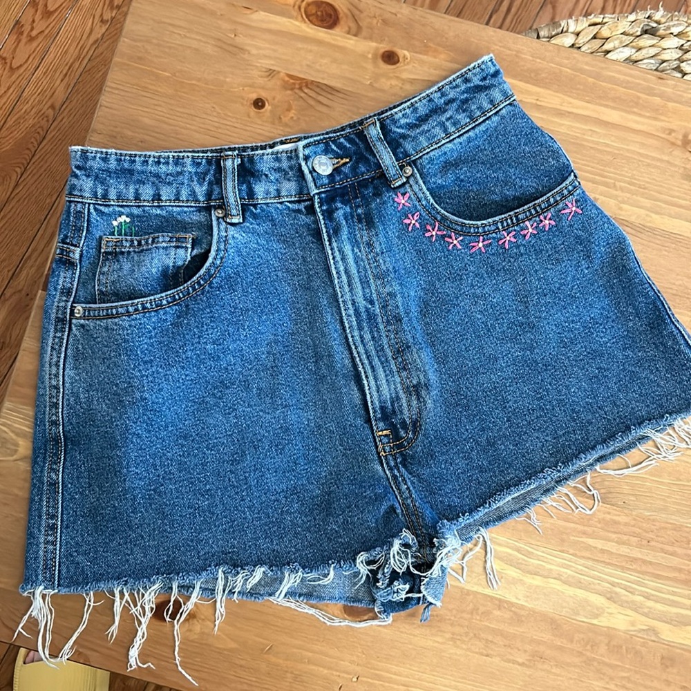 Zara Denim Shorts Size 6